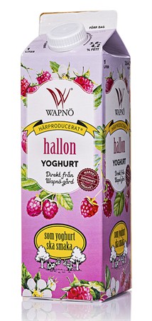 Wapnö Yoghurt Hallon 1 liter