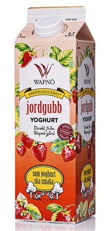 Wapnö Yoghurt Jordgubb 1 liter