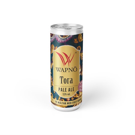 Wapnö Tora Pale Ale 3,5% vol burk, 33 cl inkl pant