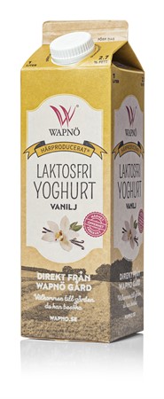 Wapnö Yoghurt vanilj Laktosfritt 1 liter